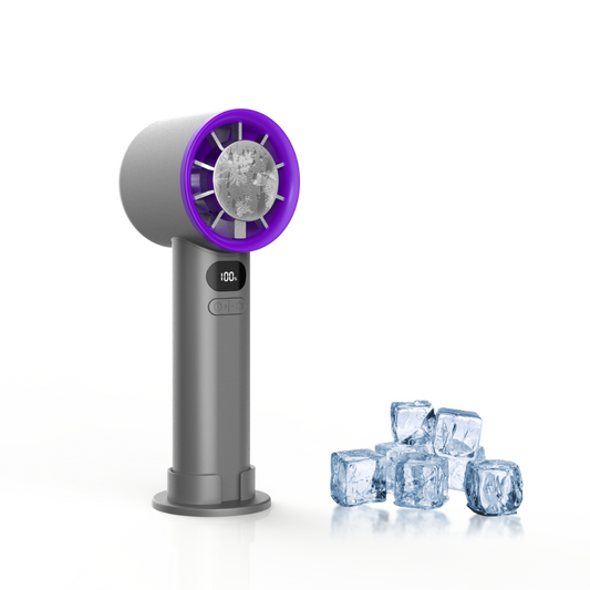 Jabees FrostOne Handheld Turbo Fan with Cooling Plate